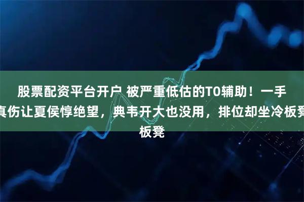 股票配资平台开户 被严重低估的T0辅助！一手真伤让夏侯惇绝望，典韦开大也没用，排位却坐冷板凳